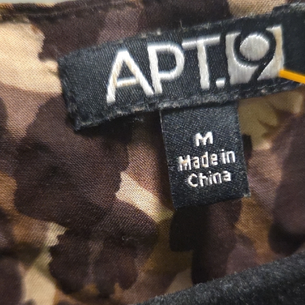 Apt. 9 Brown Patterned Sleeveless Top - Picture 5 of 5